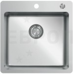 Мойка WELLINOX ME500.500.GT10K 1мм