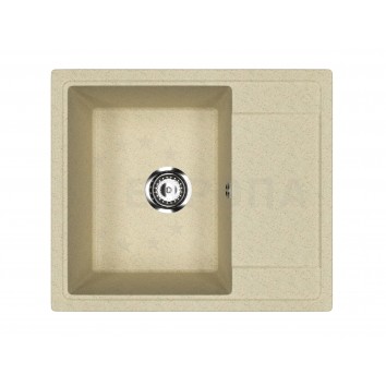 Мойка KITforKIT  575-02 бежевый