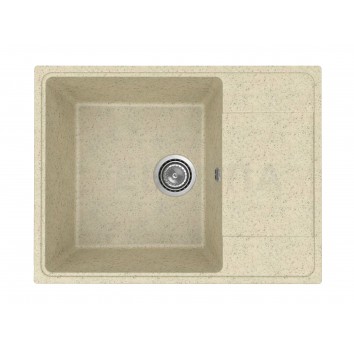 Мойка KITforKIT  650-02 бежевый