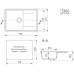 Мойка KITforKIT 735-04 черный Мойка KITforKIT 735-04 черный