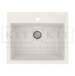 Мойка KITforKIT 565-01 белый Мойка KITforKIT 565-01 белый