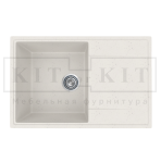 Мойка KITforKIT 735-01 белый Мойка KITforKIT 735-01 белый