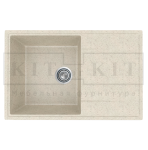 Мойка KITforKIT 735-02 бежевый Мойка KITforKIT 735-02 бежевый