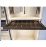 KITforKIT Корзина с органайзером в мод. 600 c ДОВ. Алюм+ткань цвет.КОРИЧНЕВЫЙ МА.5320