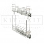 Бутылочница KITforKIT NEO  в секц.150 мм бок.кр.с ДОВОД.скрыт.монтаж  ЛЕВАЯ