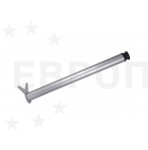 KITfofKIT Ножка 1100-1130 мм D=60 мм МАТОВАЯ бок. крепление (труба, ПОДПЯТНИК, СИЛУМИН)