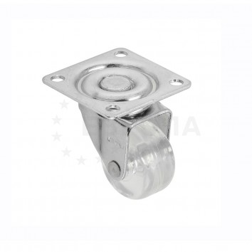 KITfofKIT Опора колесная D=35 на площадке прозрачная