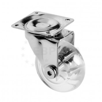 KITfofKIT Опора колесная D=50 на площадке прозрачная