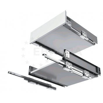 KITforKIT напр. Xett скрытые с довод. полн. выдв. с 3D регул. 500 мм SL.4321/500 KITforKIT напр. Xett скрытые с довод. полн. выдв. с 3D регул. 500 мм SL.4321/500