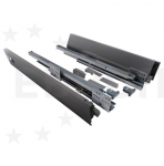 KITforKIT Тандембокс низкий  Графит 350 мм