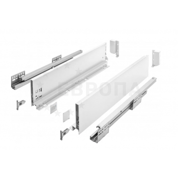 KITforKIT Тандембокс узкий (167мм) БЕЛЫЙ 450 мм