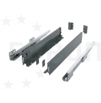 KITforKIT Тандембокс узкий (167мм) ГРАФИТ 350 мм