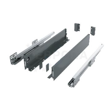 KITforKIT Тандембокс узкий (116мм) ГРАФИТ 500 мм