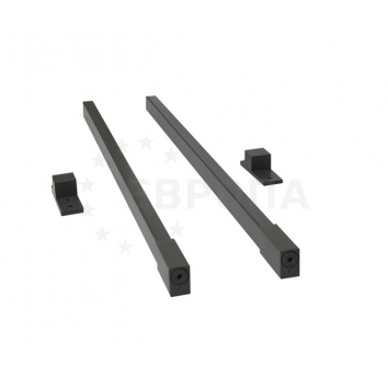 KITforKIT прод. рейлинг прямоугольный на 500мм Графит