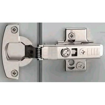 KITforKIT Hett Петля 110 накладная БЕЗ ПРУЖИНЫ PUSH CLIP ON (100шт) CH.3841