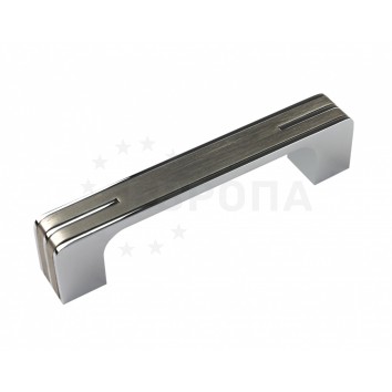 BOYARD Ручка RS 267 CP/BSN 160мм атласный никель