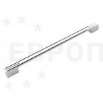 BOYARD Ручка RS 267 CP/W 384мм хром+белый