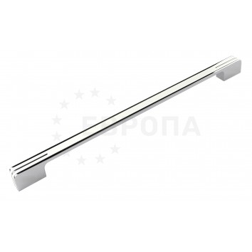 BOYARD Ручка RS 267 CP/W 384мм хром+белый